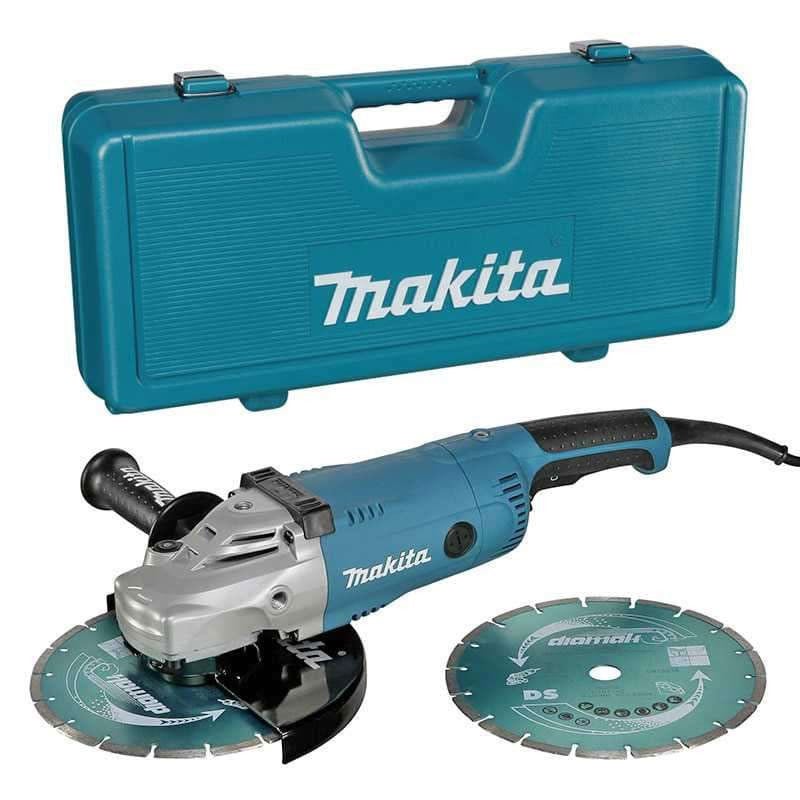 Szlifierka kątowa Makita Niebieska 2200 W 230 mm