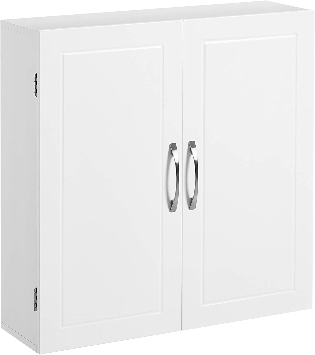 Armoire De Salle De Bain 2 Portes Avec 2 tag res 60 X 18 X 60 Cm Armoire de salle de bain 2 portes avec 2 tag res 60 x 18 x 60 cm