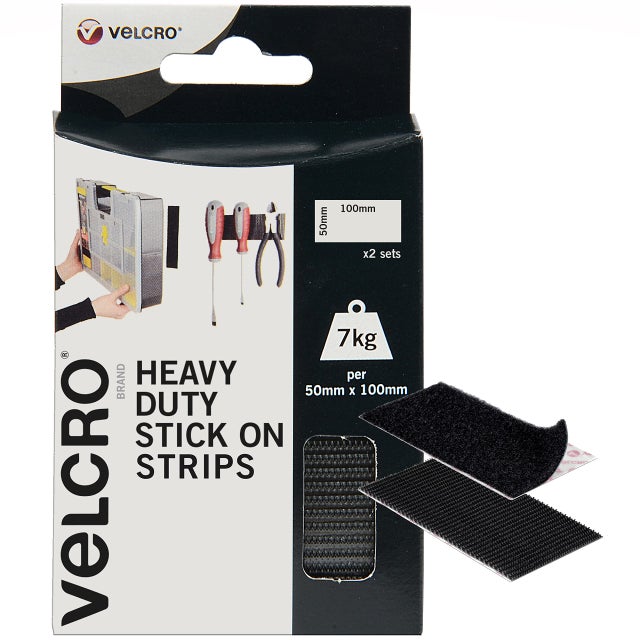 Nastro Adesivo VELCRO Brand 50mm X 5m - Nero, Riapribile E Resistente Fino A 7kg - Foto 9