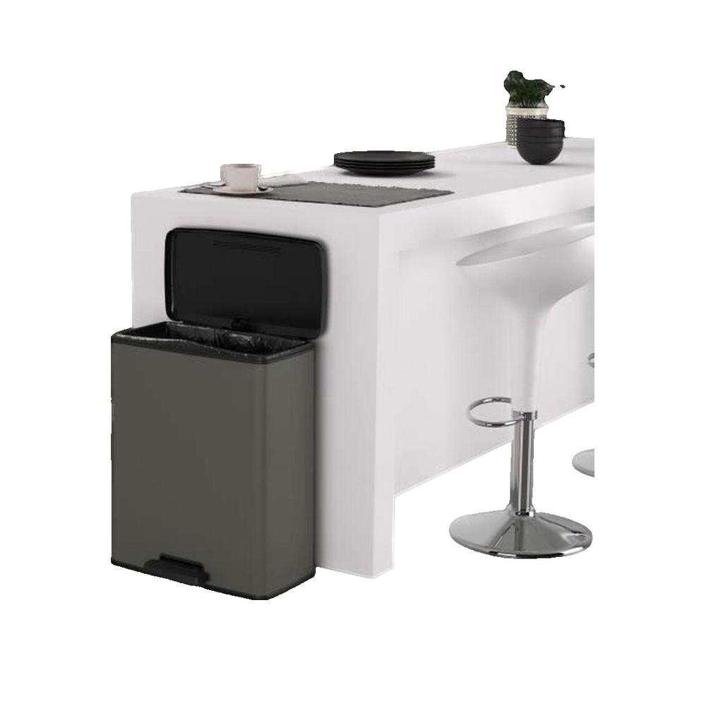 Curver Decobin Pedaleador 65L Gris Frío - 3