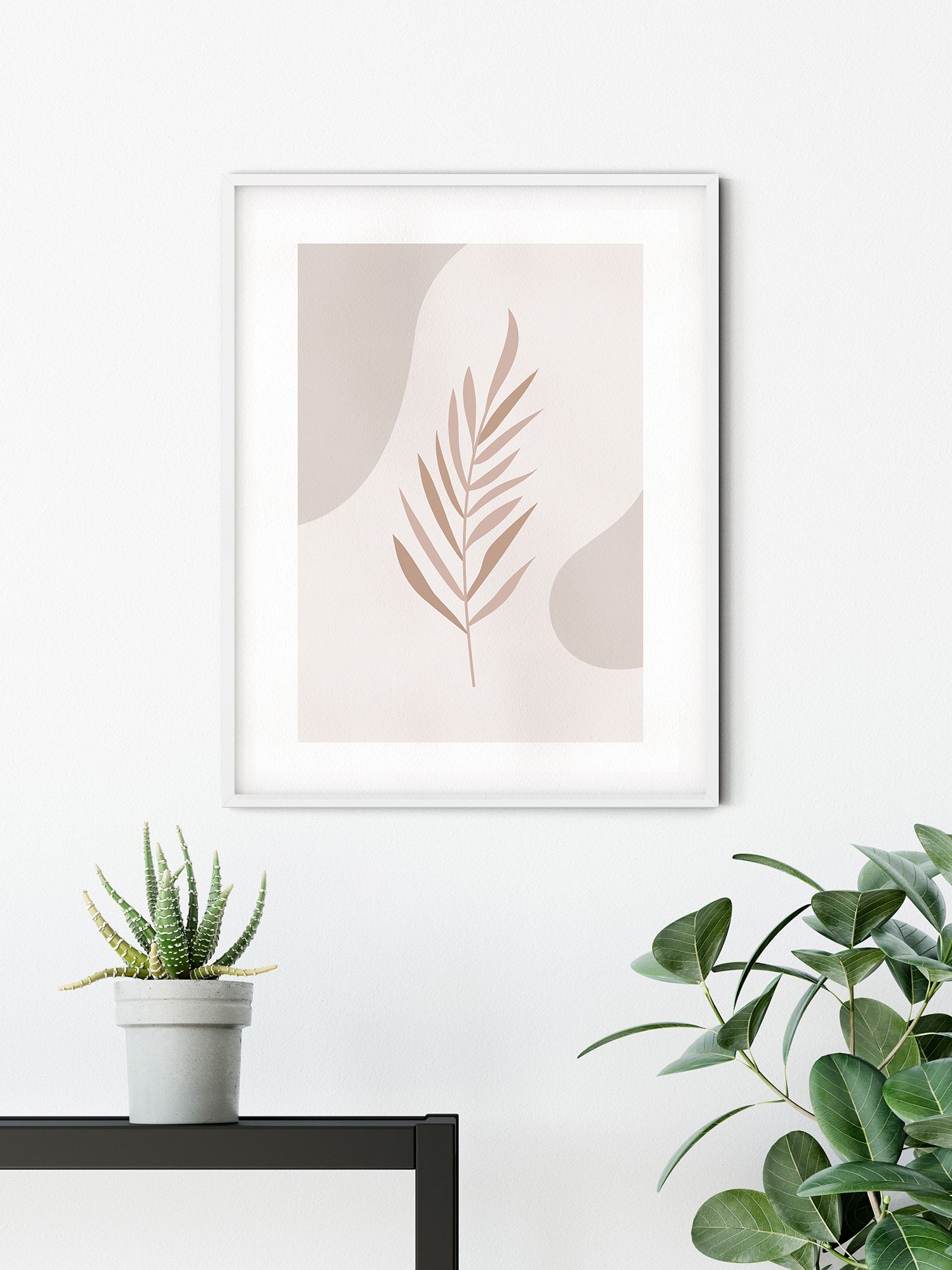 Cartel artístico de komar - gentle desert - talla: 50 x 70 cm