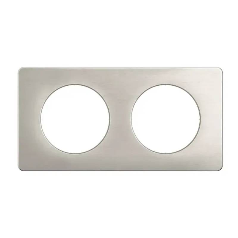 Legrand 068921 Céliane Plaque de Finition Aluminium 1 Poste, Gris Legrand 068921 Céliane Plaque de Finition Aluminium 1 Poste, Gris