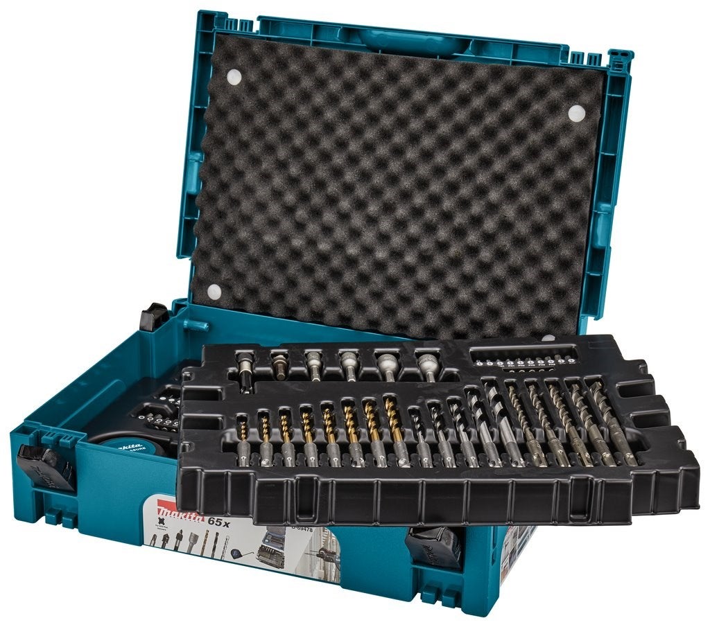 SET TRAPANO E PUNTE VALIGETTA 65 PZ B-69478 MAKITA - 3