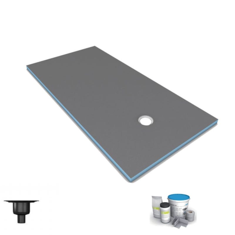 Receveur de douche à carreler 120 x 80 cm WEDI Fundo Riolito Neo Receveur de douche à carreler 120 x 80 cm WEDI Fundo Riolito Neo
