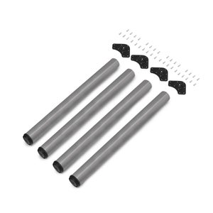 Pieds De Tente En Plastique - Lot De 4 Pour Tubes 21x21mm | Stabilisateur Pour Tonnelle, Auvent, Pop-Up