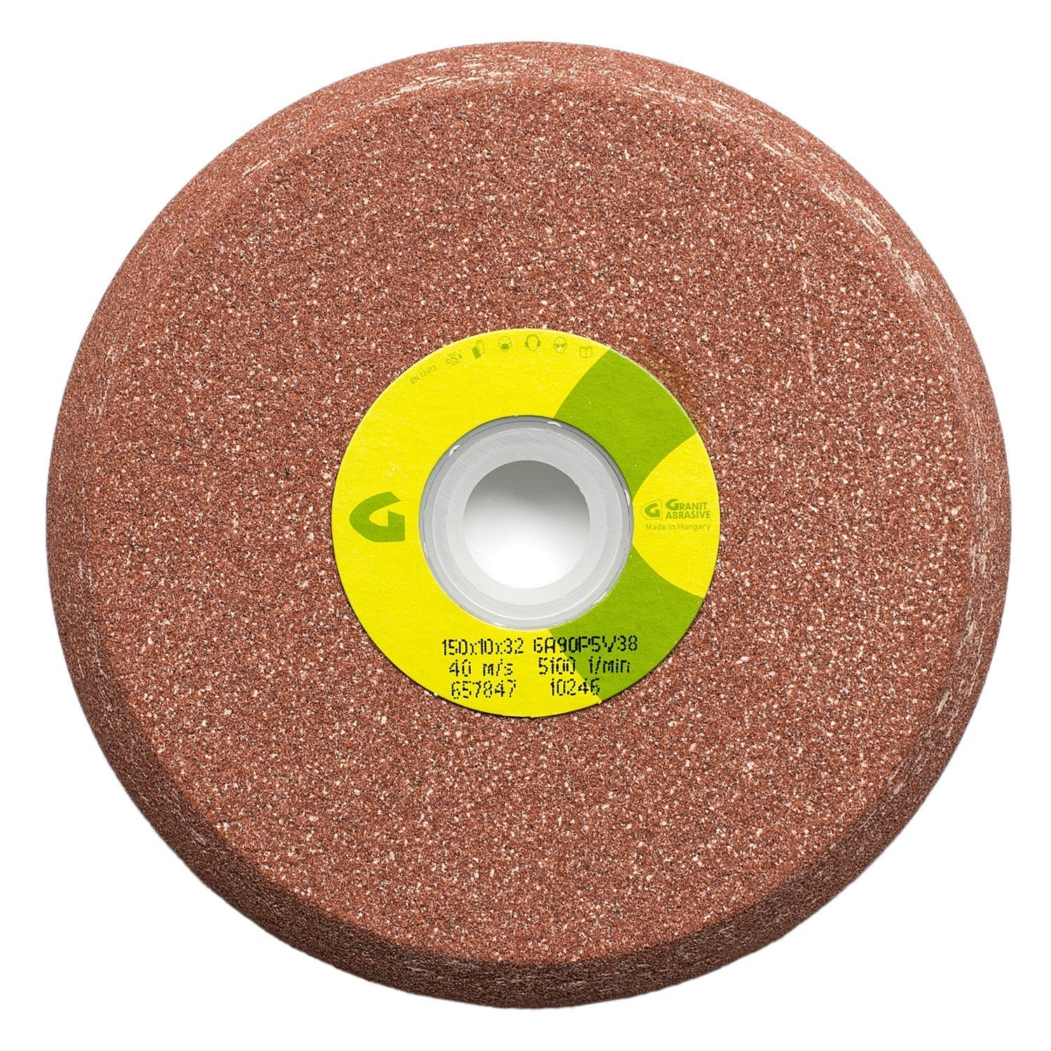 Piatra polizat tesita 250x10x32 U3 32/25/20 6A60M8V 38 rosie