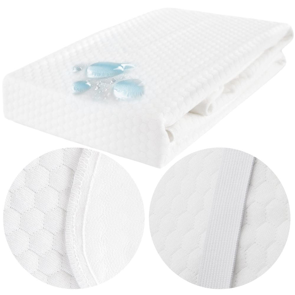 Ochraniacz na materac wodoodporny, rozmiar 120x200 pikowany SOFT-TOUCH kolor biały - Darymex