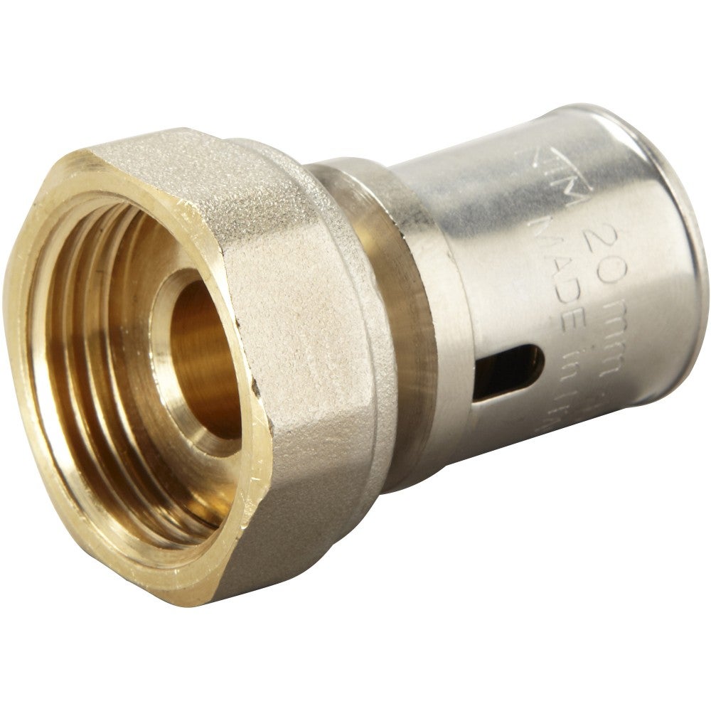 Raccord à sertir écrou libre multicouche Ø20 F20x27 (3/4) NF QUICK PLOMBERIE - 6