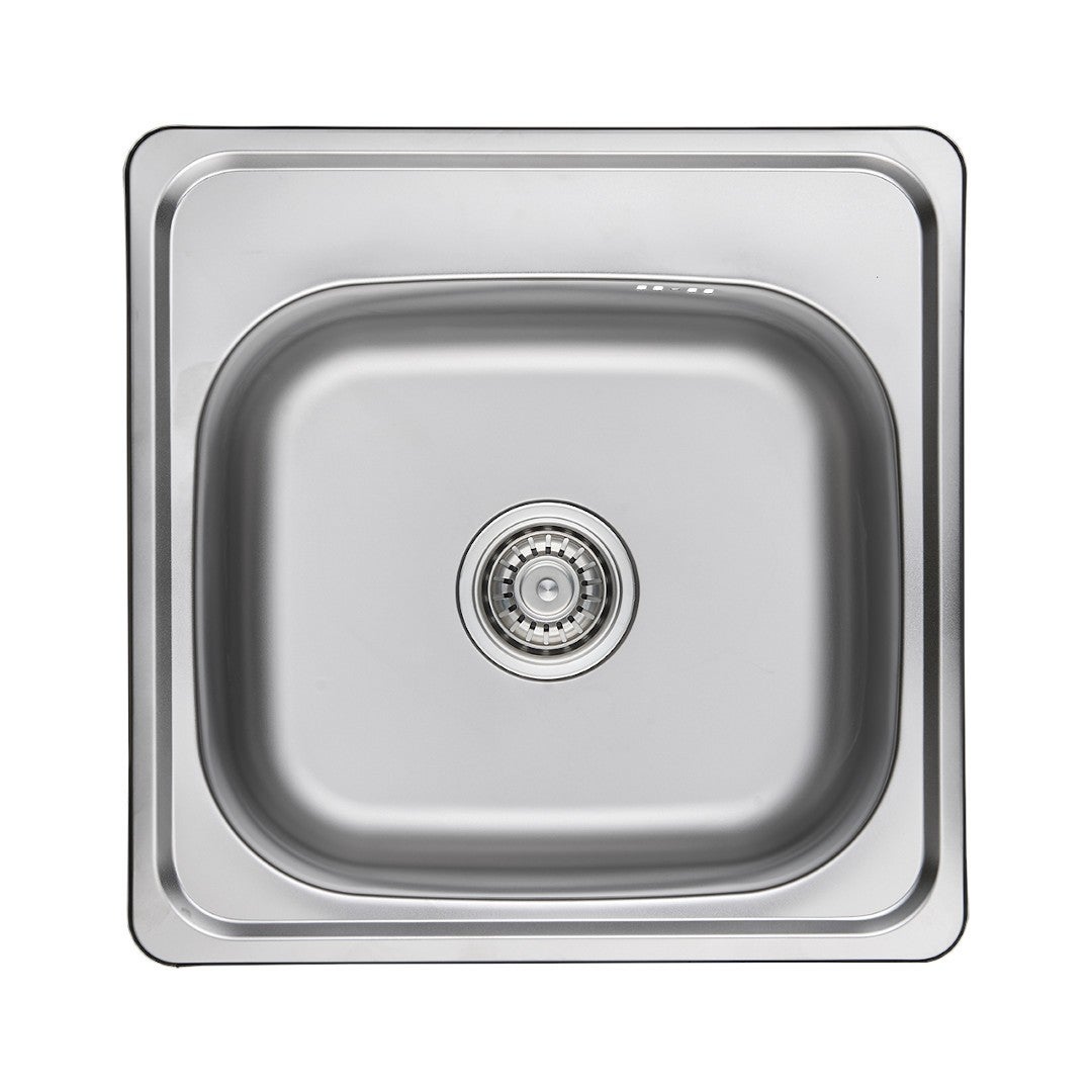 Zlewozmywak Kuchinox STANDARD stalowy jednokomorowy wpuszczany 47,5x47,5 cm 1 szt.