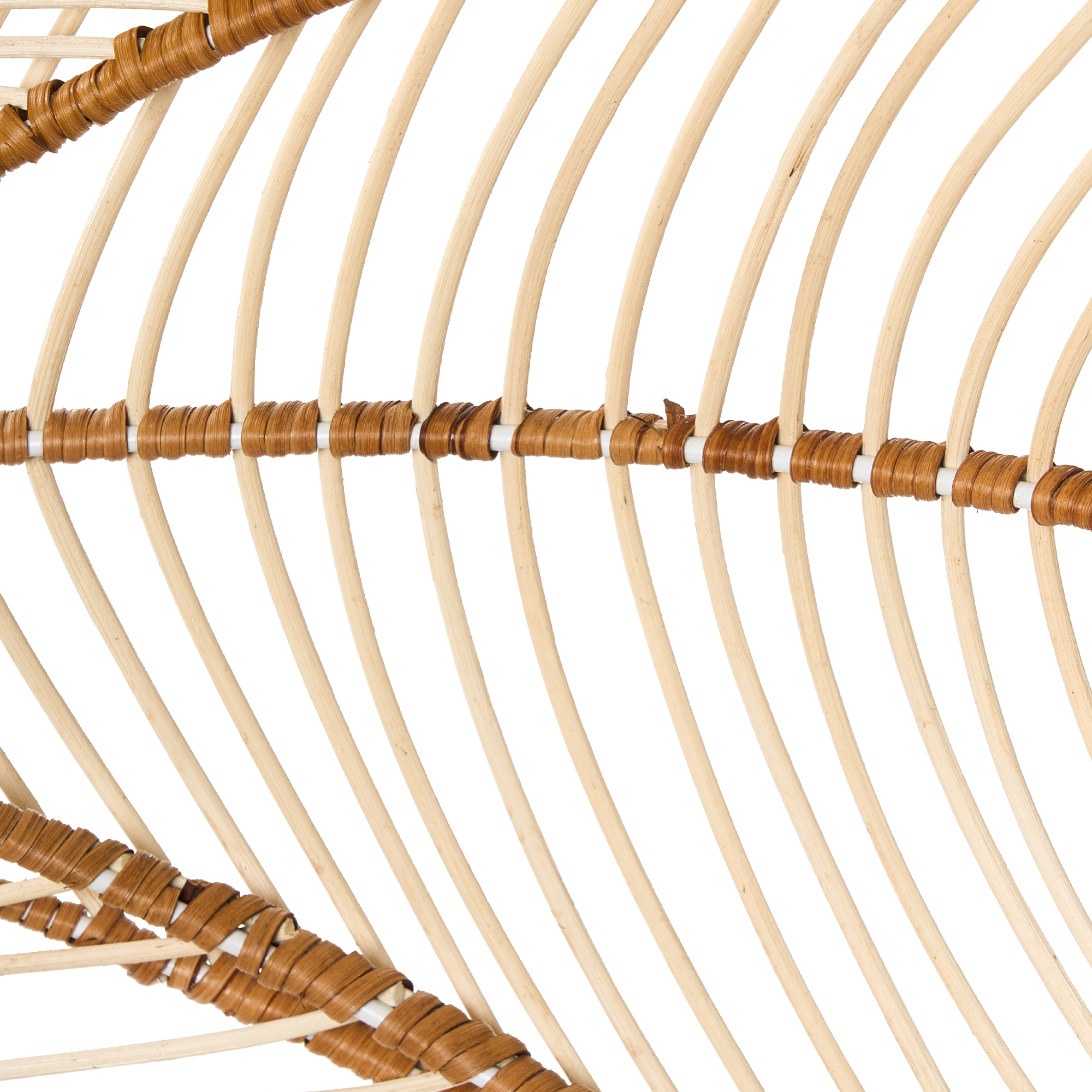 Lampe suspension NIGUA Rotin Naturel - 8