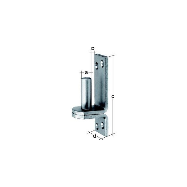 GAH Alberts Kloben DI na płytce 16x13mm TZN - 311254
