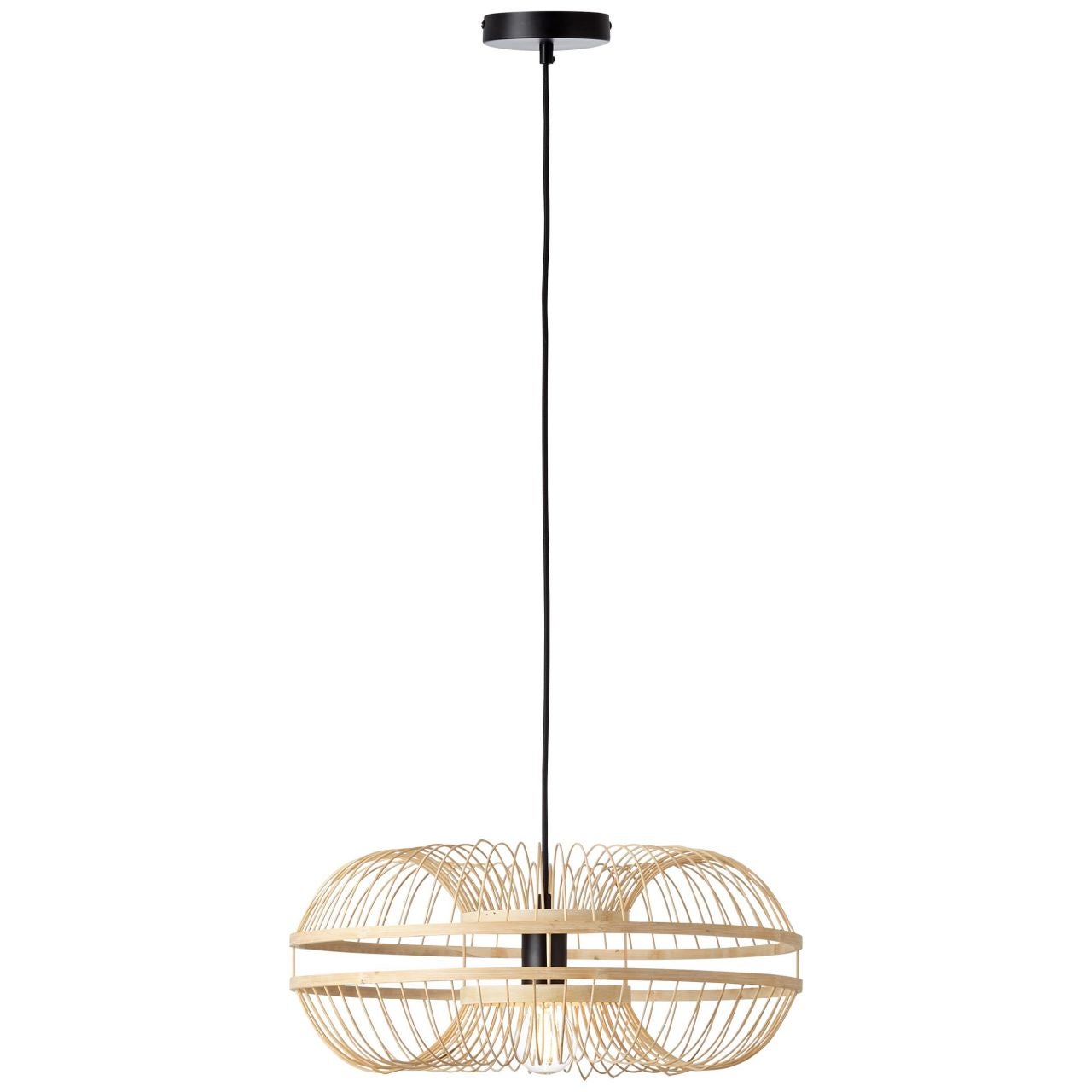 Brilliant Tiffany lampa wisząca bar 5 lamp czarny metal matowy czarny 5x A60, E27, 28 W
