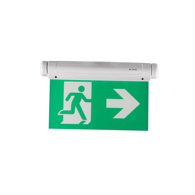 Luce Di Emergenza LED Jandei 3W - Doppia Faccia, Pittogramma Destra/Sinistra, Per Soffitto O Parete, 3h Autonomia