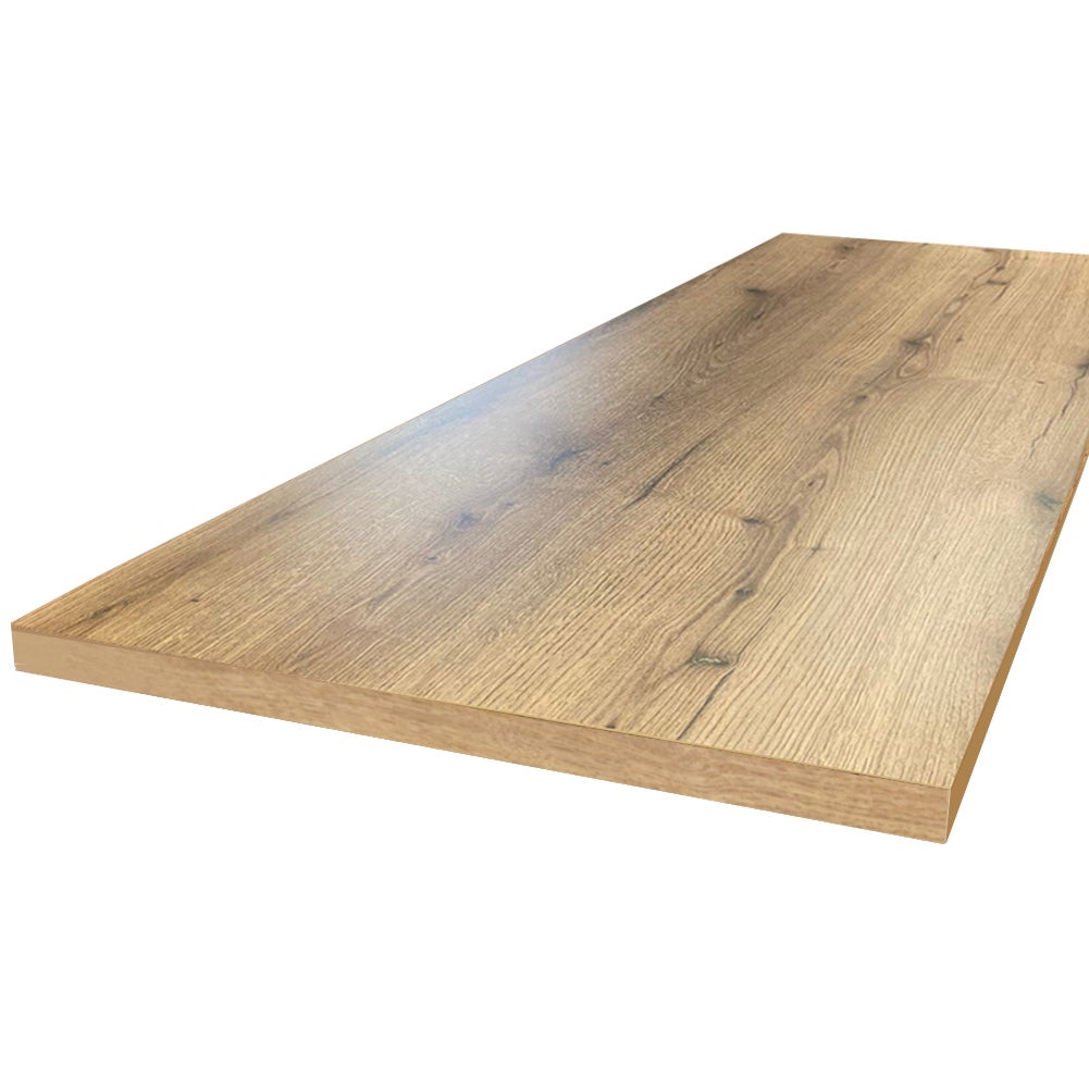 Plan de travail stratifié HPL chêne 2000 x 650 x 38 mm FSC - Gamme Signature - 2