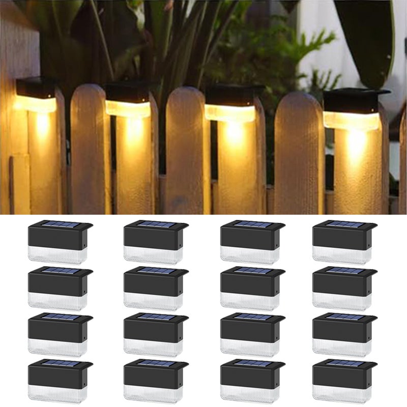 12 Lampes Solaires Extérieur Bowfar - IP65, éclairage 8-10h, Installation Facile