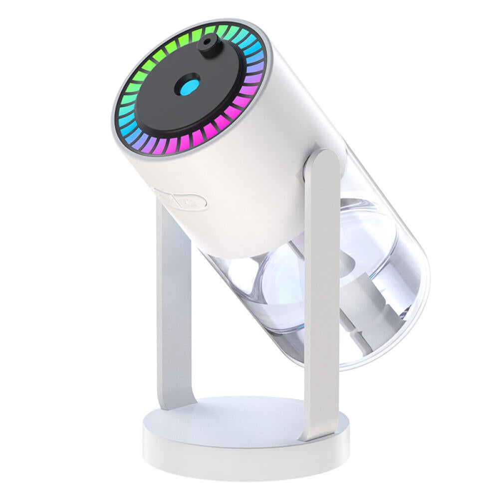 Nawilżacz powietrza 280 ml z projekcją rozgwieżdżonego nieba LED, nawilżacz biurkowy z 7 kolorami światła, dyfuzor aromatu, lampka nocna