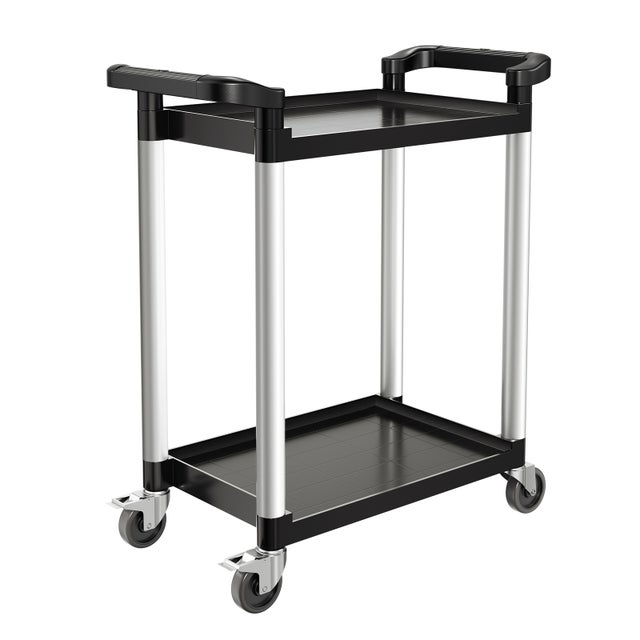 COSTWAY Carrello Con 3 Cesti E Maniglia, Carrello Multifunzione Con Ruote, Carrellino Di Stoccaggio Per Bagno Cucina E Ufficio 87 X 35 X 42 Cm 79027552