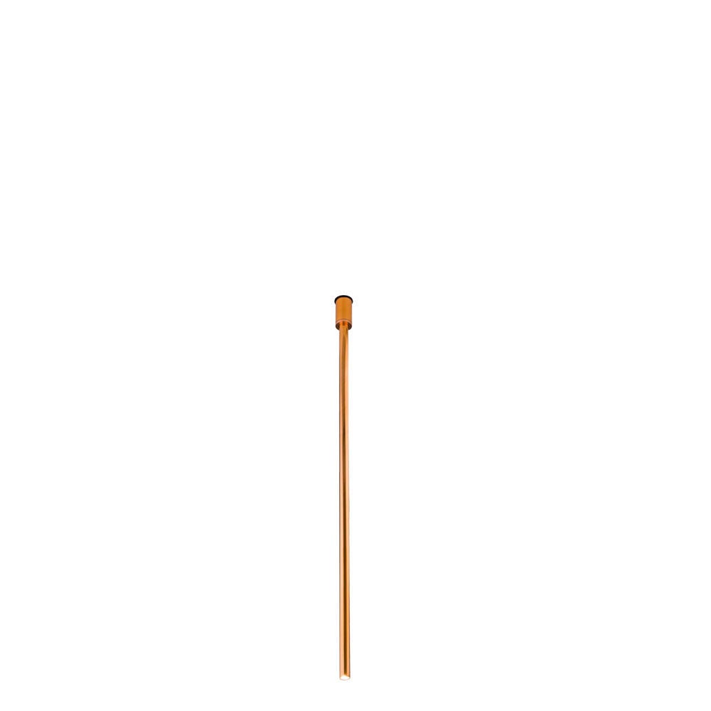 Lampa sufitowa wisząca Alha miedź polerowana 1xG9x2.5W wym: 80 x 4,5 x 4,5 cm miedź Dohar