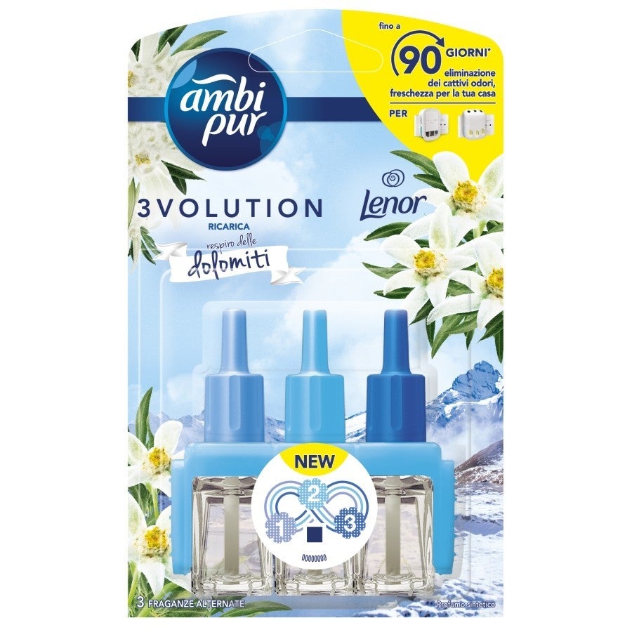 Ambi-Pur Spina 3Volution Recharge Breath Dolomites | Leroy Merlin