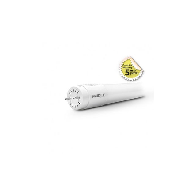 Tube LED T8 avec Starter AC85/265V 12W 1800lm 145° 1200mm - Blanc Naturel 4000K