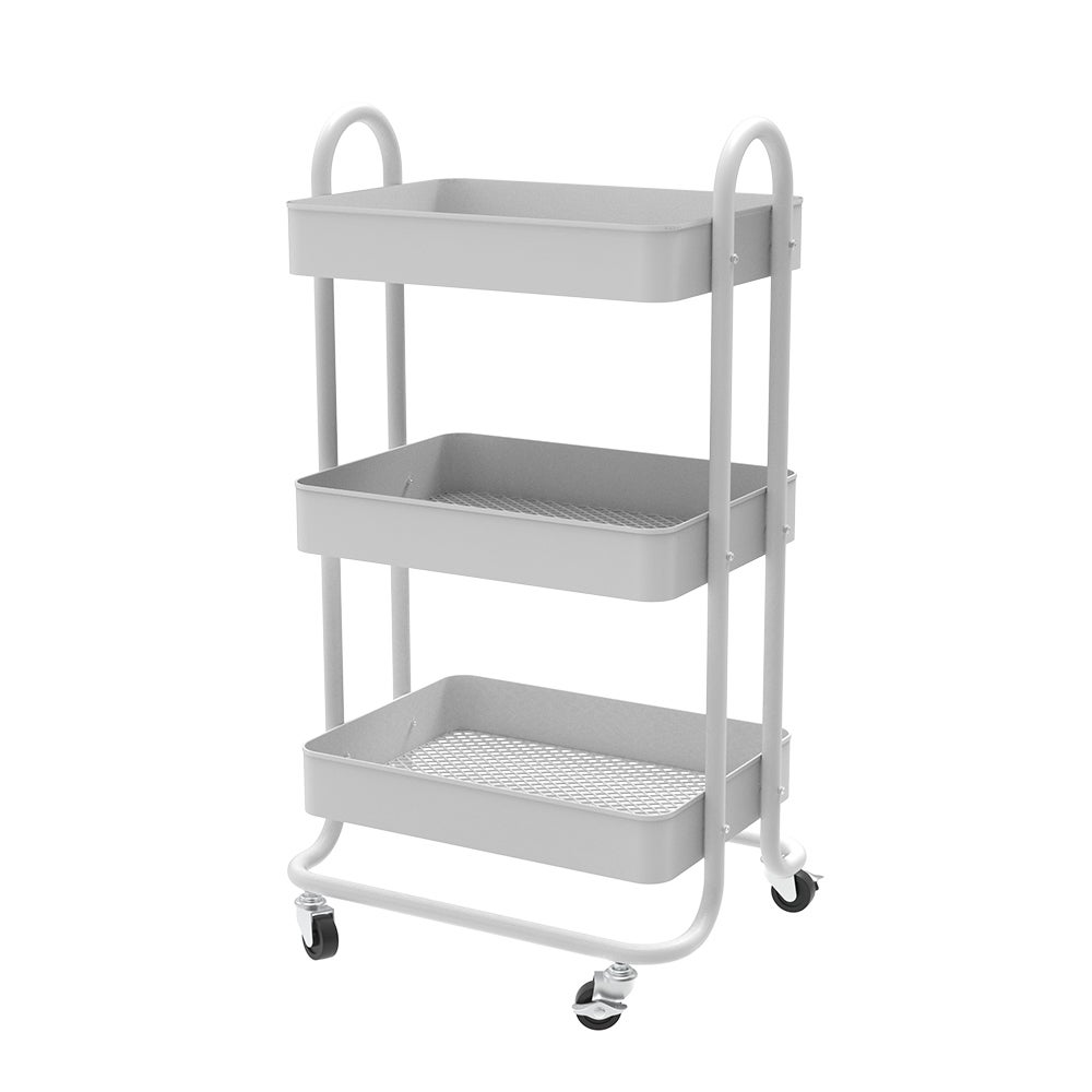 Vicco Pojemnik na rolkach Tron, Biały, 45.9 x 78.7 cm