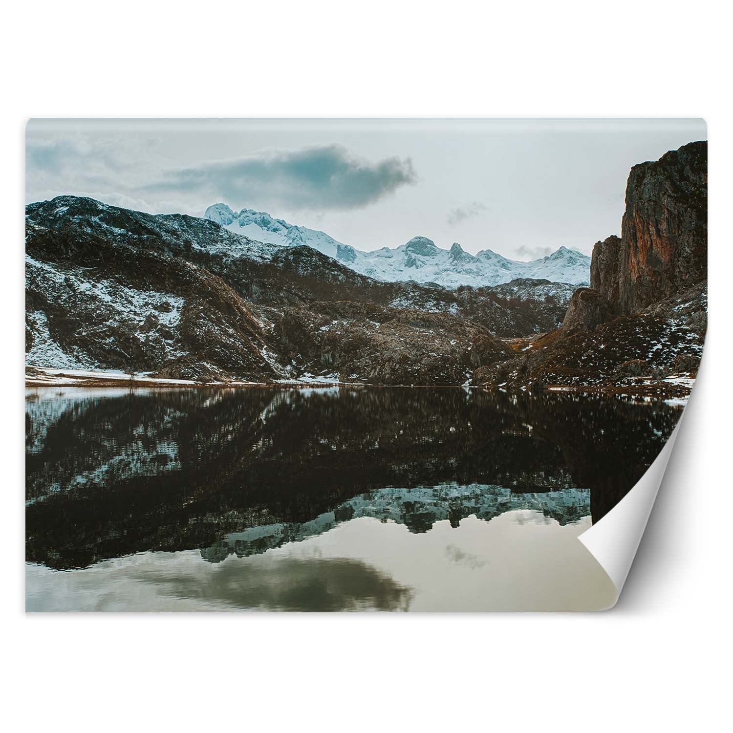 Fototapeta, Jezioro w górach natura 150x105