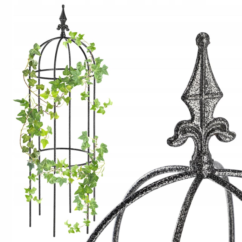 PERGOLA PODPORA OGRODOWA DO KWIATÓW ROŚLIN METALOWA KWIATÓW TARASOWA 80 cm