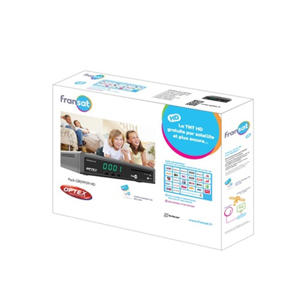 Starcom Récepteur Tv Satellite Hd + Carte Fransat Pc6 Eutelsat 5w - 5