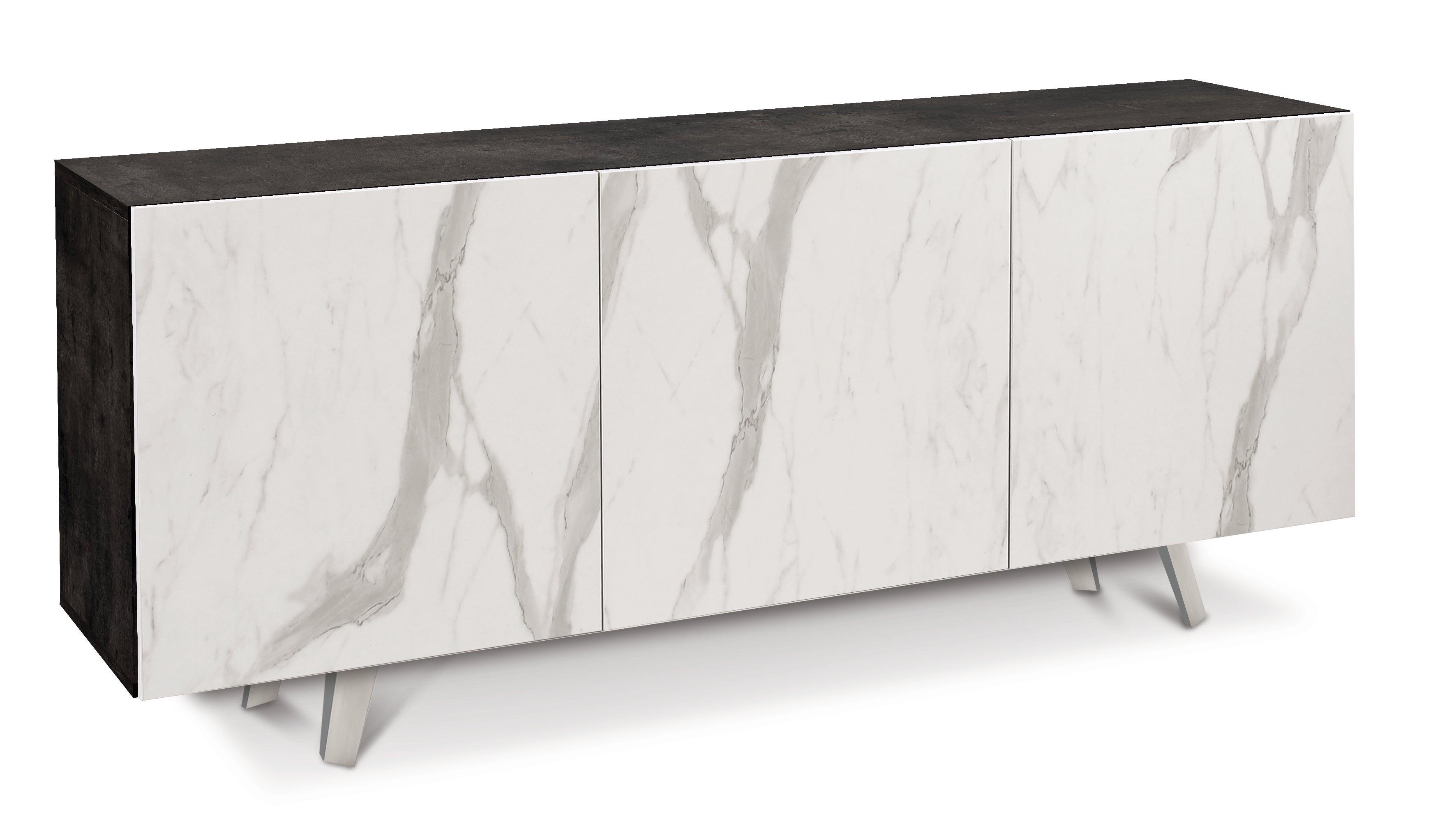 KIT ARMOIRES 3 PORTES Couleur Noir Oxyde - 5