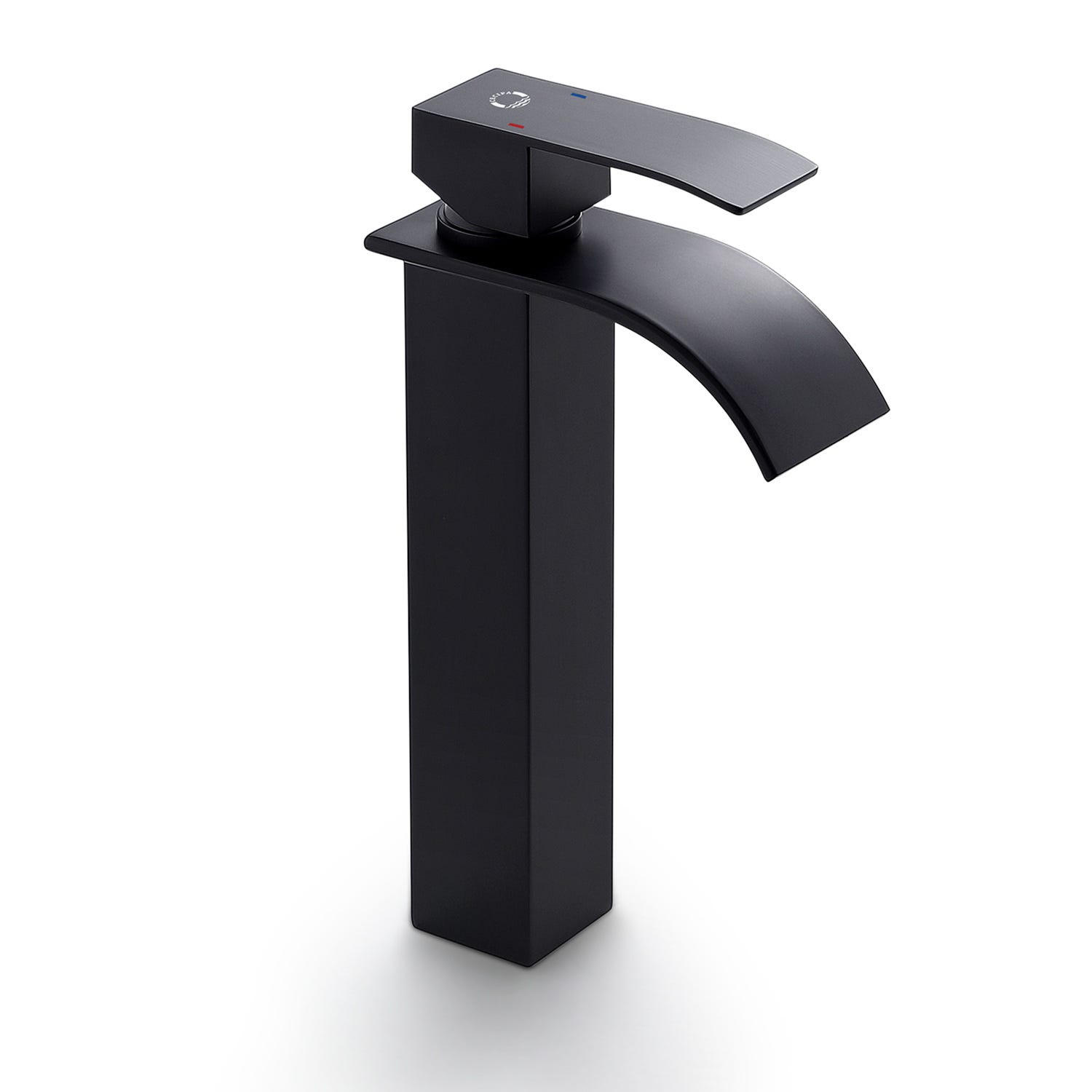 Rubinetto Per Lavabo Da Bagno E Scarico Pop-up Con Troppopieno Miscelatore Monocomando Per Bagno Quadrato In Acciaio Inossidabile Spazzolato Oro 80713182