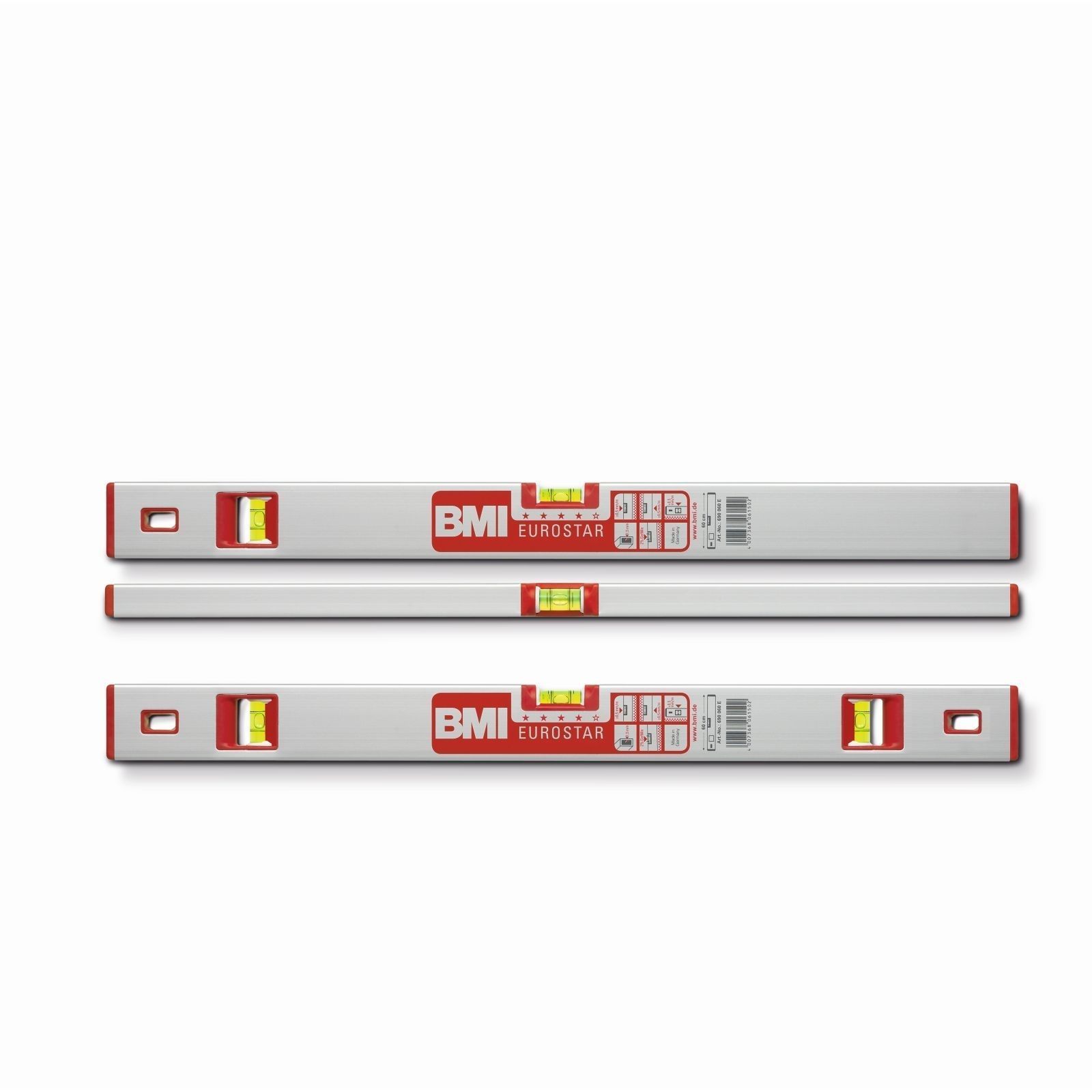 BMI Poziomnica Eurostar Alu-WW - 60cm - 690060E - 8