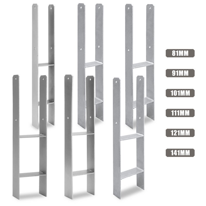 Supporto 20mm No Foro Per Tende A Pacchetto, Bianco, Qualità Made In - Foto 9