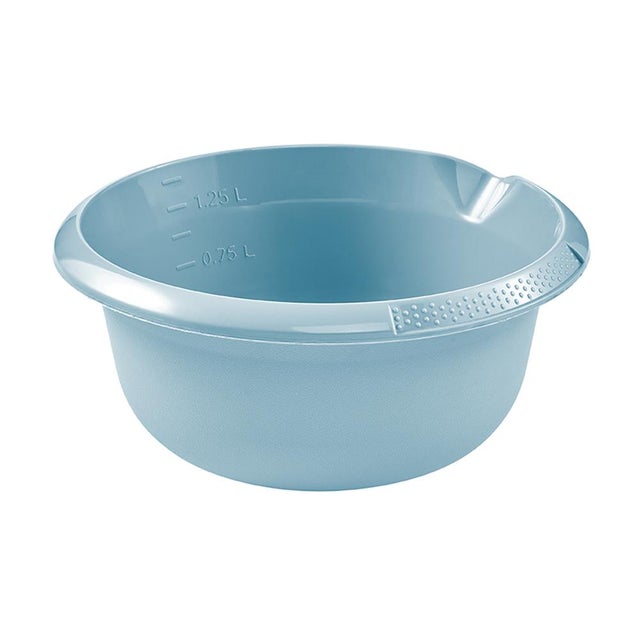 Secchio Acqua Secchio Rettangolare Mcar Da 6 Litri – Grigio/Blu, Per Pulizia Professionale, Super Stabile (sistema 4 Colori) Secchio Plastica - Foto 4