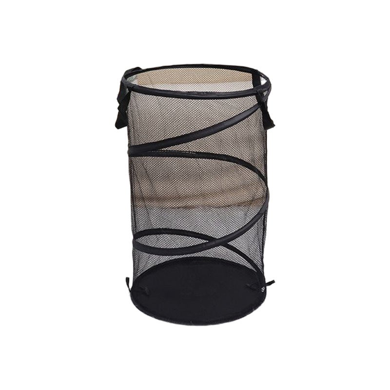 Qtopun Panier à Linge Pliable En Maille Rose - Grand Format Pour Chambre, Enfant, Dortoir Étudiant Et Voyage