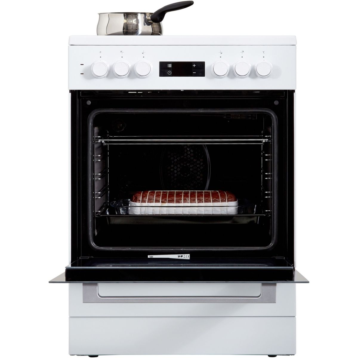 Cuisinière vitrocéramique BEKO FSE67300WCS 60cm - 9