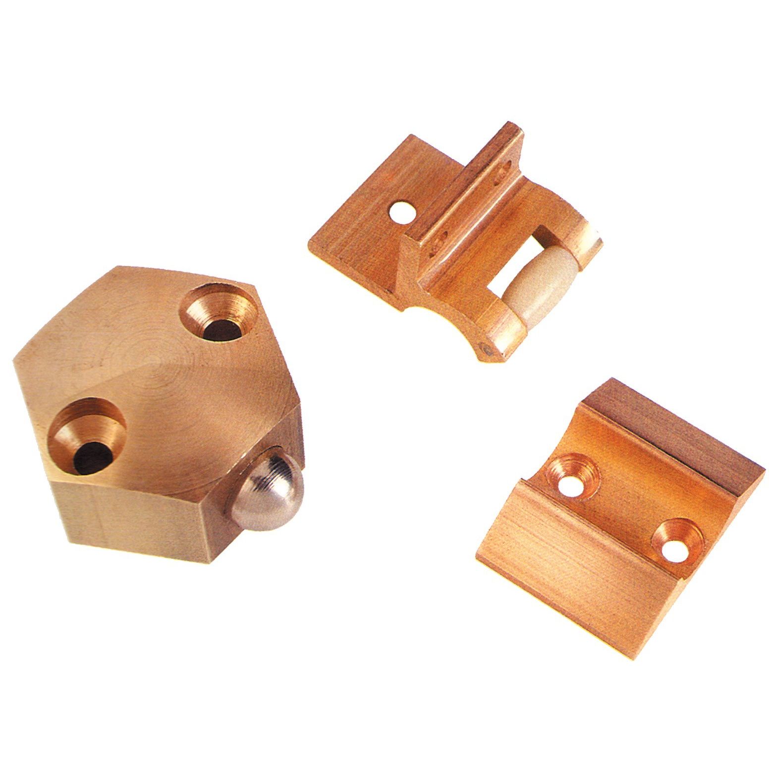 Gâche équerre finition laiton OUTILLAGE PROGRESS LB4103 - 3