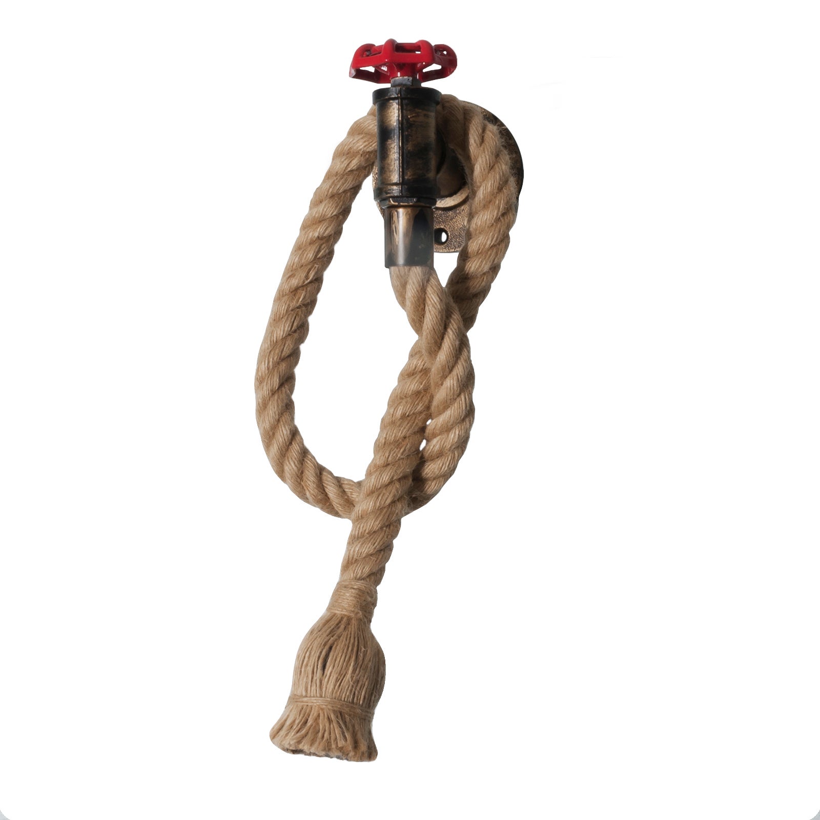 Vieille lampe murale rétro à corde E27 LED fontaine pub dentelle taverne 230V - 2