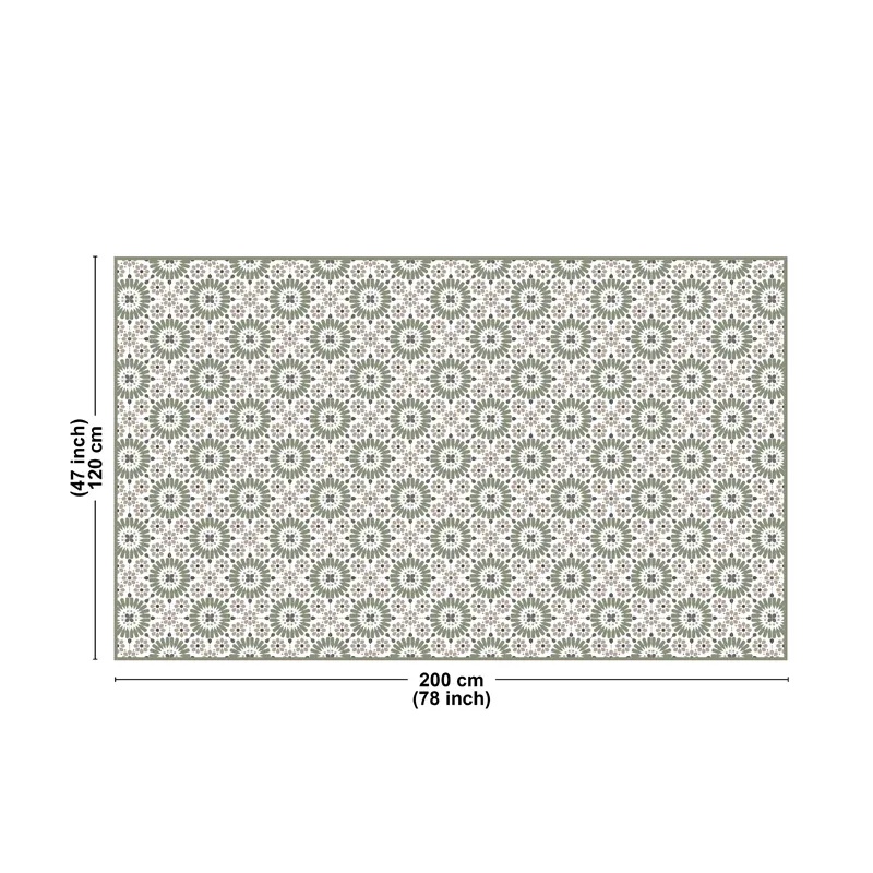 Tapis antidérapant - Marsiho - vinyle - int./ext. - Multicolore - 120x200cm - 4