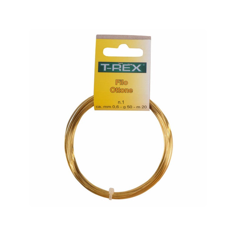 Alambre de latón Mm 1.00 G 50 M 8 Trex 01229 | Leroy Merlin