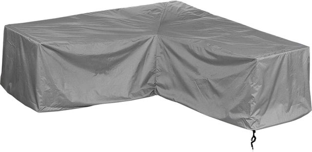 Funda de sofá de esquina de jardín, funda impermeable, funda protectora de sofá impermeable, 270*270x90cm