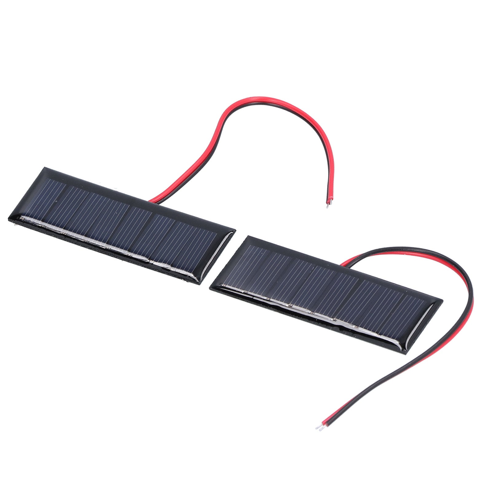 Painel solar, 0.2W 4V 2Pcs 75x25mm, polissilício - 5
