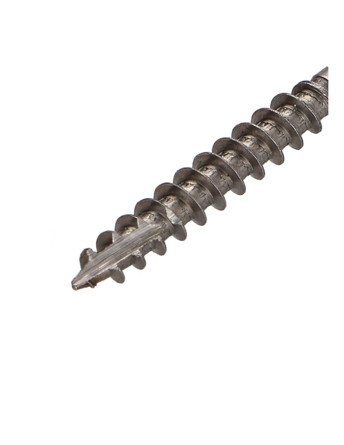 Vis bois TEKOR Inox A2 Tête fraisée Cranté TORX T25 5X50 Filetée sur 30 Pointe antifendage type 17-200 pièces - 4