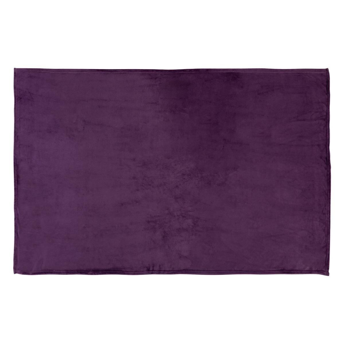 ATMOSPHERA CREATEUR D'INTERIEUR - Ollis, un giaciglio di flanella beige 180x230cm