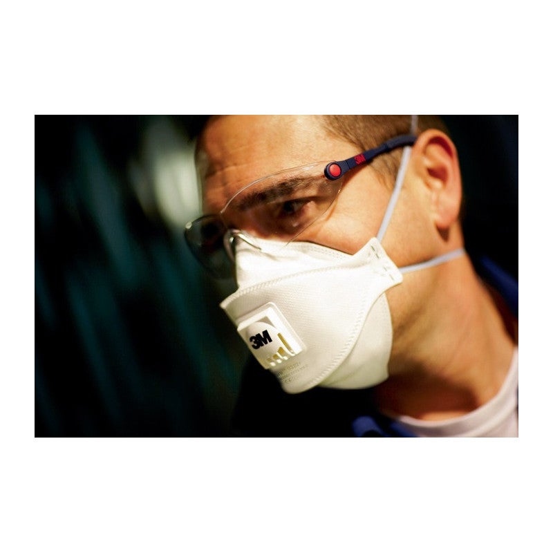 Mascarilla Proteccion Ffp2 Con Valvula (10 Uds) 9322+ Aura Plegada Nr 3m - 3