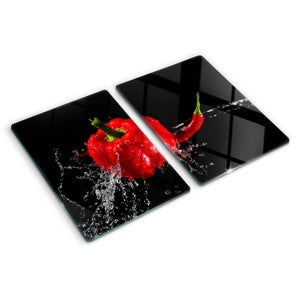 Tulup Planche De Cuisine En Verre 2x40x52 - Fruits De La