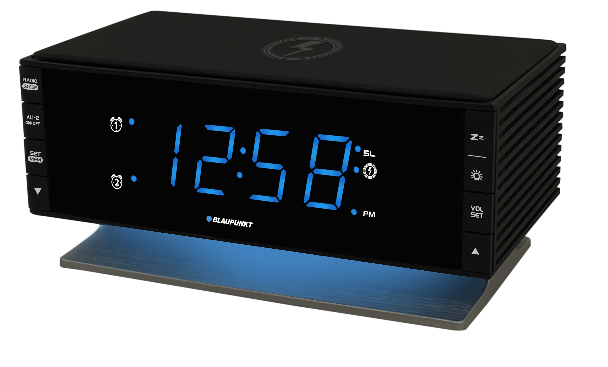 Radiobudzik z ładowarką QI Blaupunkt CR55CHARGE - 2