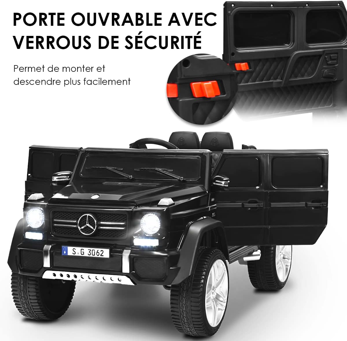 Voiture électrique Enfant Mercedes AMG – Télécommande Parentale, 5 Km/h, 6V, Idéale Noël