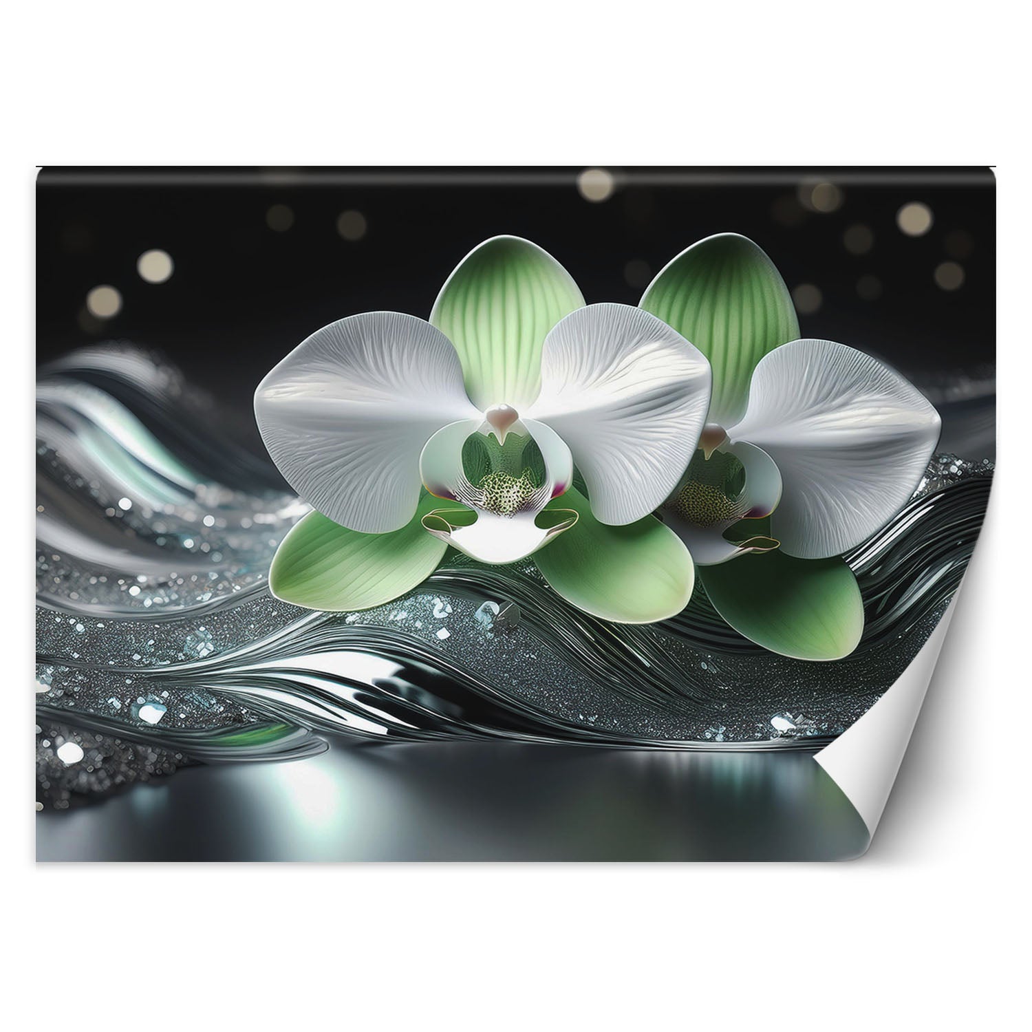 Fototapeta, Abstrakcja orchidei 450x315