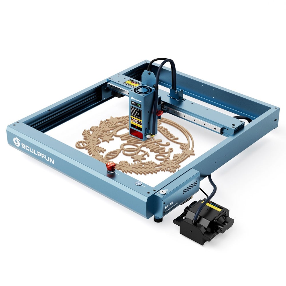 Machine Laser Industrielle SCULPFUN SF-A9 - Puissance Commutable 40W ...