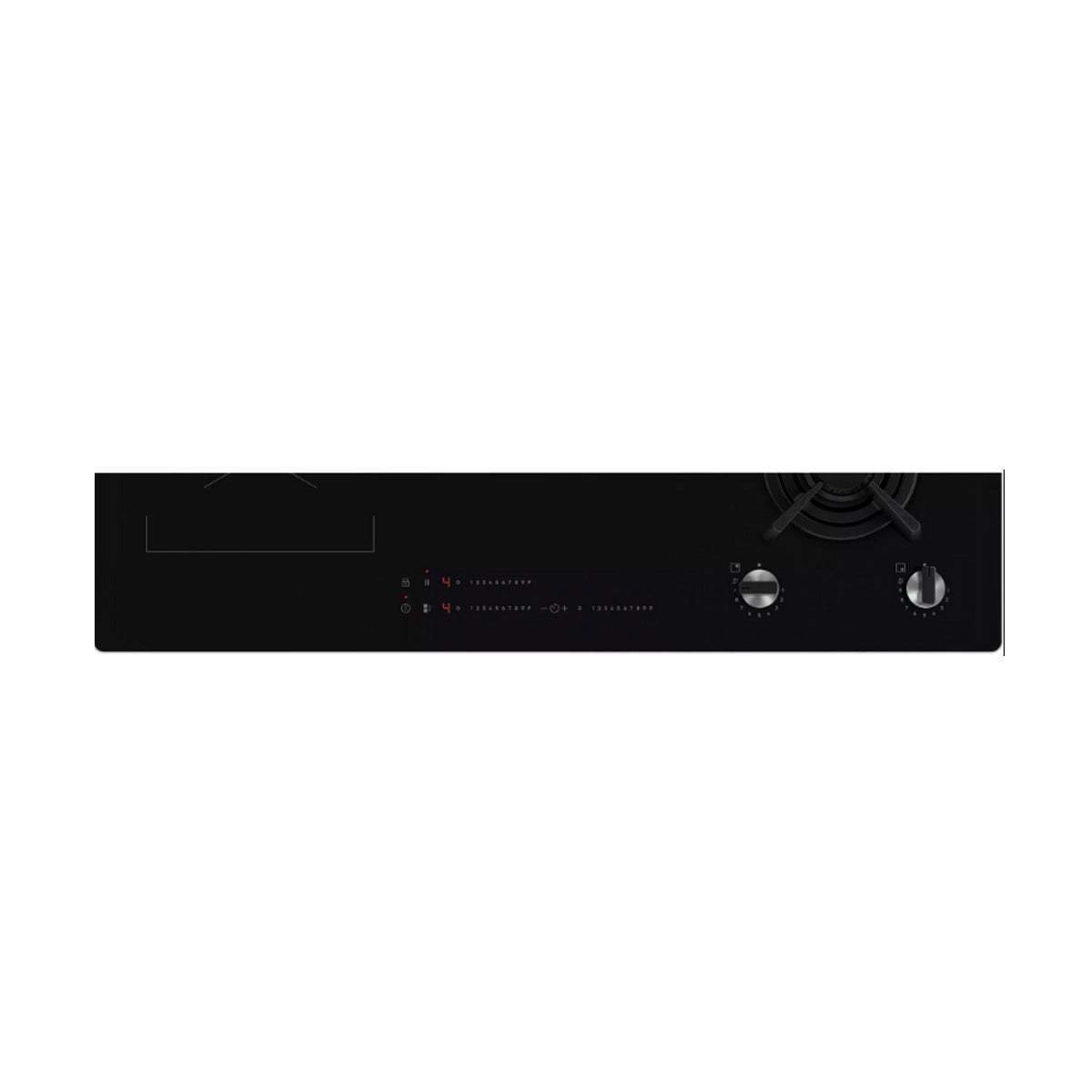 Plaque de cuisson mixte 88cm 5 feux noir - Electrolux KDI951723K - 2